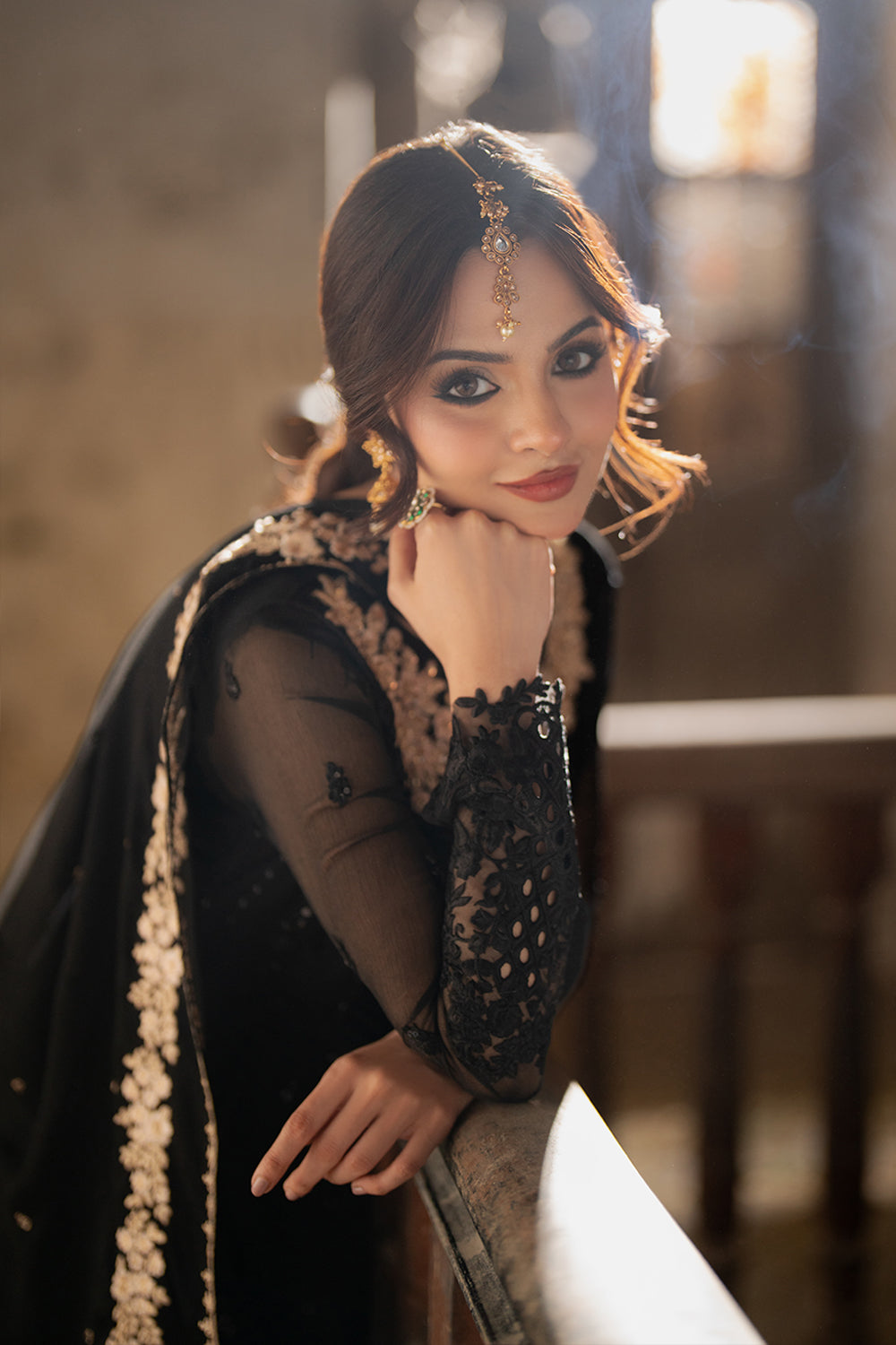 Azure | Ensembles | Midnight Veil - by Libasekhas UK - Registered Vendor of : Azure - 100% Original Designer Dress