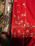 Hemstitch | The Garden Lawn | Midnight Rose - by Libasekhas UK - Registered Vendor of : Hemstitch - 100% Original Designer Dress