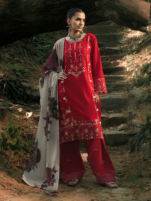 Hemstitch | The Garden Lawn | Midnight Rose - by Libasekhas UK - Registered Vendor of : Hemstitch - 100% Original Designer Dress