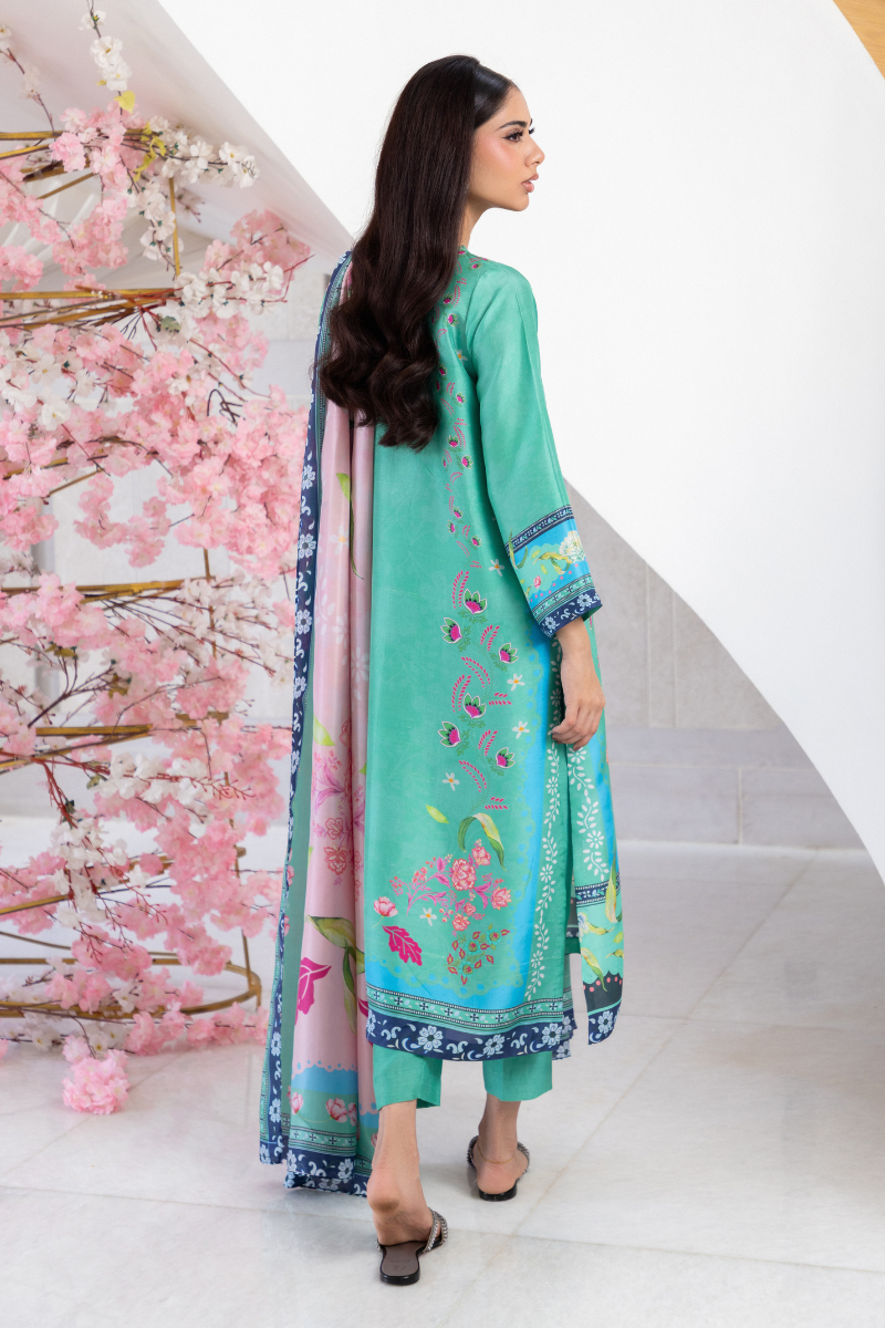 Mina Hasan | Signature Pret | Melon Bubble - by Libasekhas - Registered Vendor of : Mina Hasan - 100% Original Designer Dress