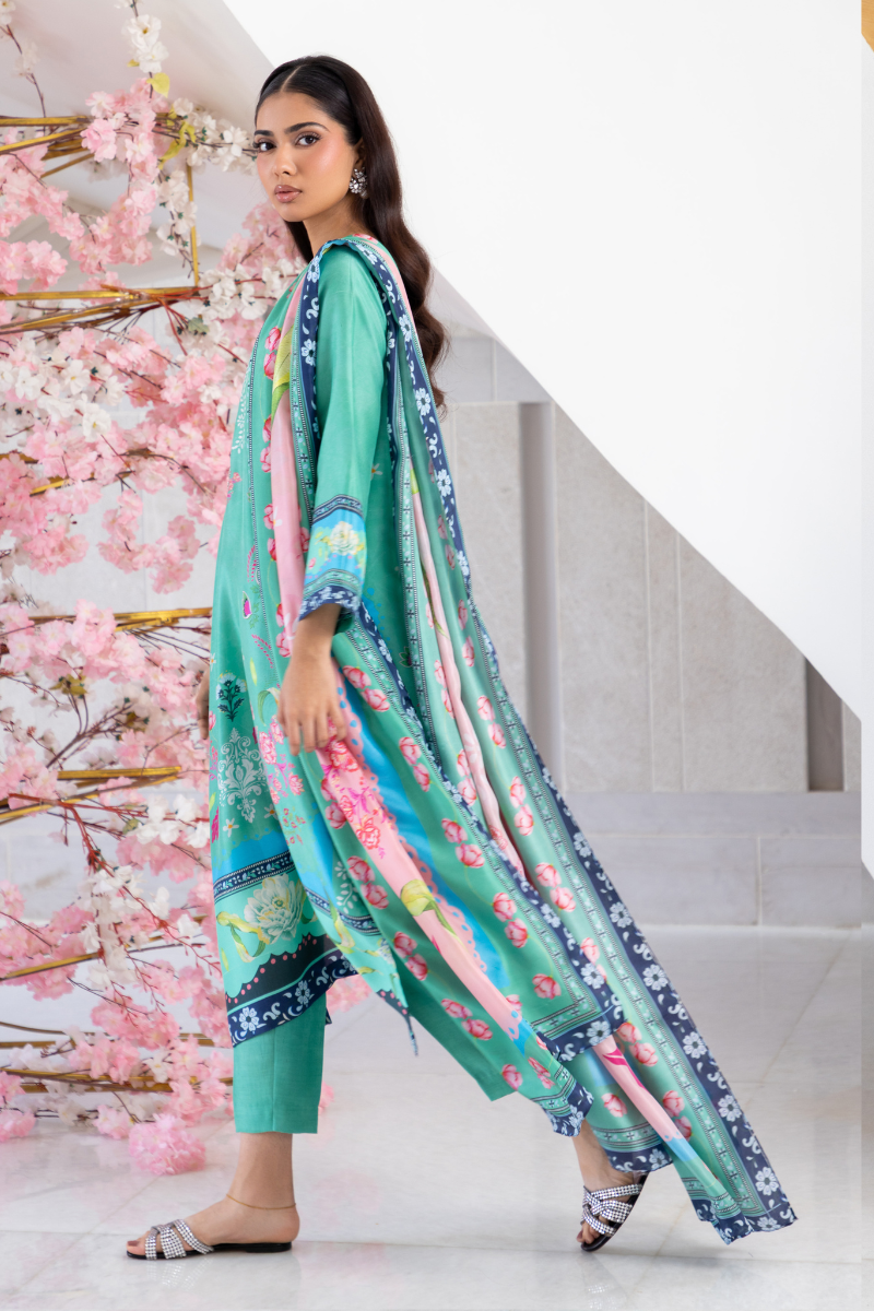 Mina Hasan | Signature Pret | Melon Bubble - by Libasekhas - Registered Vendor of : Mina Hasan - 100% Original Designer Dress