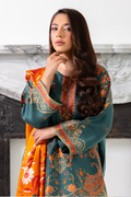 Mina Hasan | Signature Pret | Teal Green - by Libasekhas - Registered Vendor of : Mina Hasan - 100% Original Designer Dress
