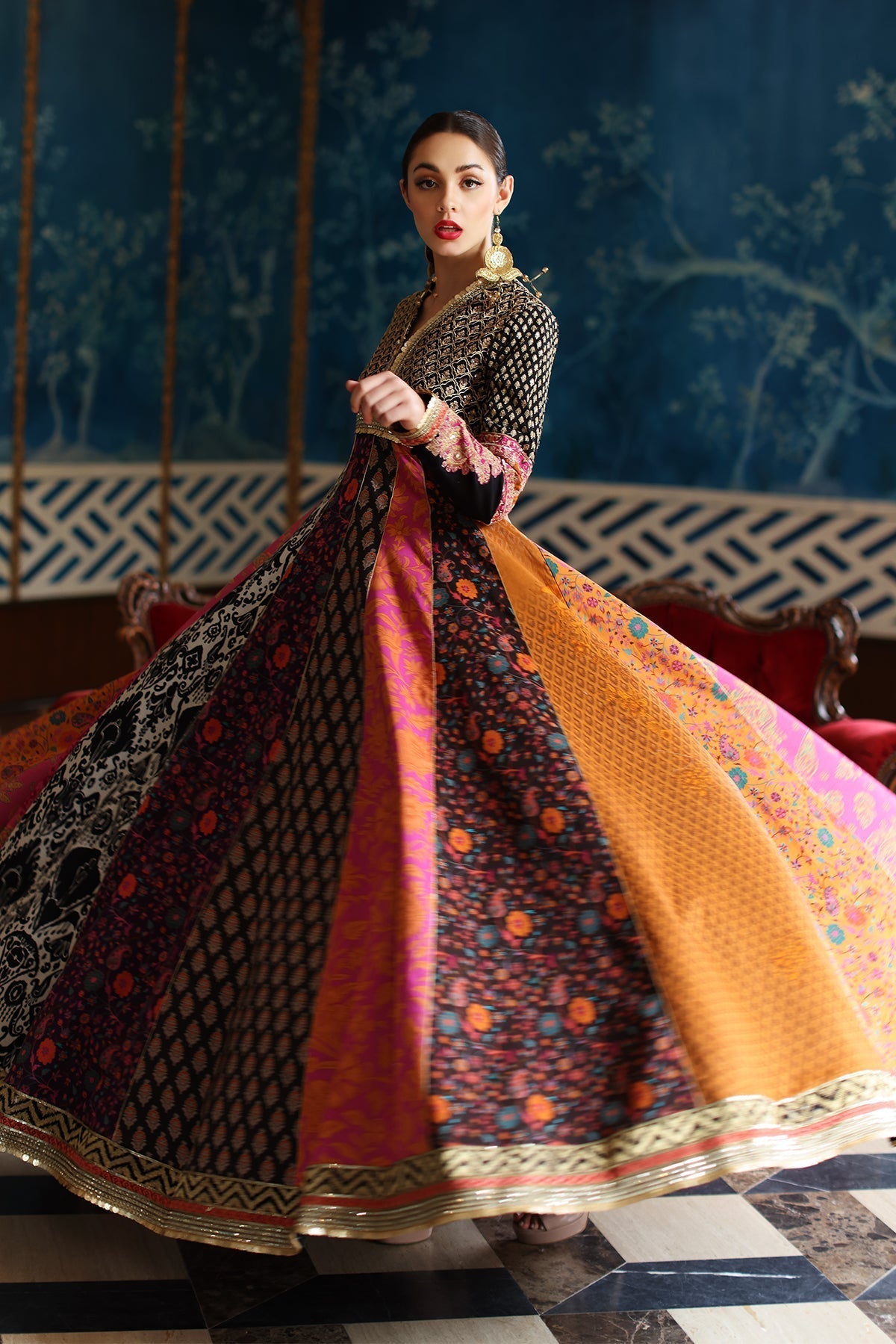 Mina Kashif | Festive Lawn | Misty - by - Libasekhas UK - Registered Vendor of : Mina Kashif - 100% Original Designer Dresss