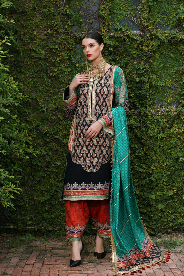 Mina Kashif | Festive Lawn | Zenel - by - Libasekhas UK - Registered Vendor of : Mina Kashif - 100% Original Designer Dresss