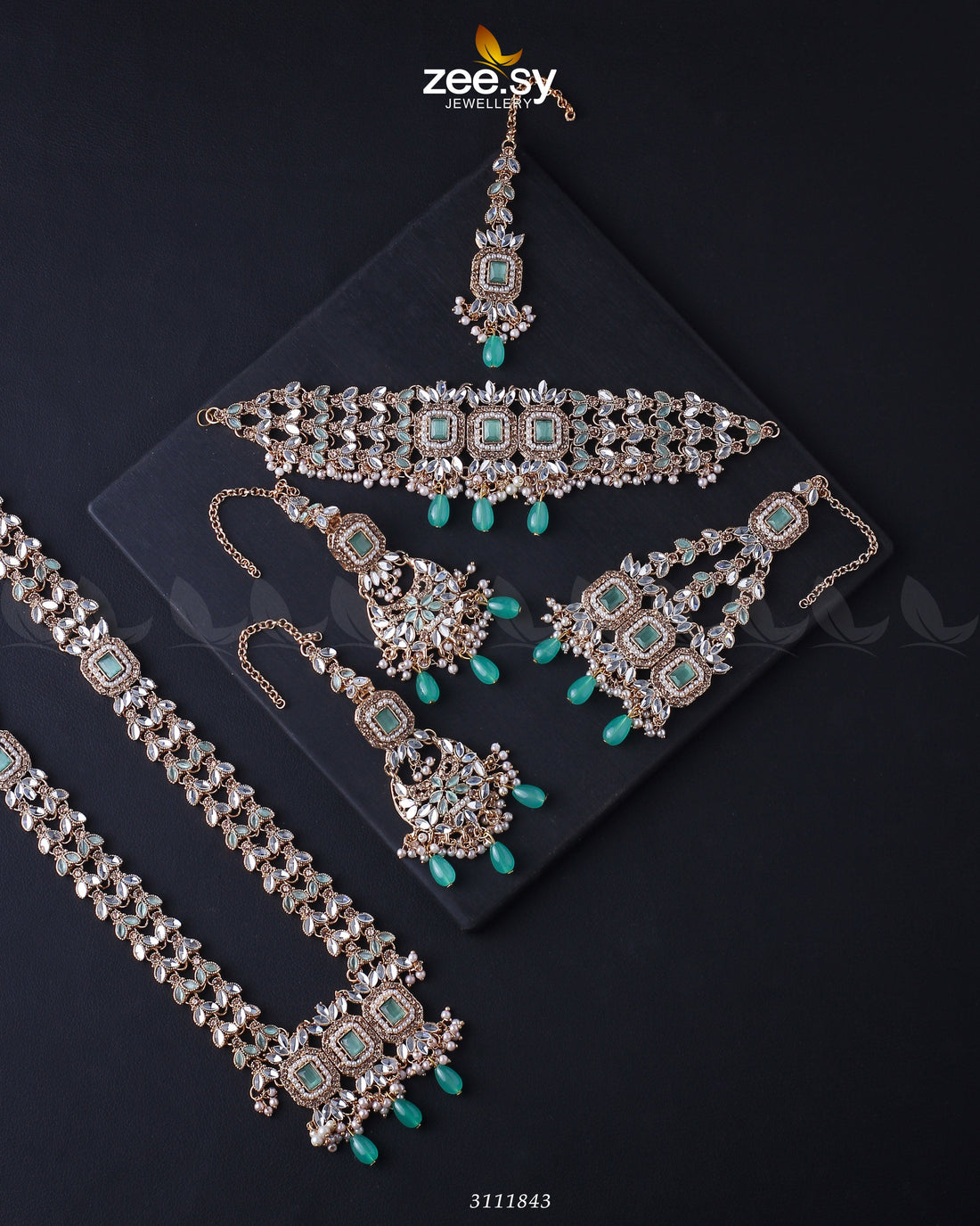 Anushka Bridal Set - by - Libasekhas UK - Registered Vendor of : Zeesy - 100% Original Designer Dresss