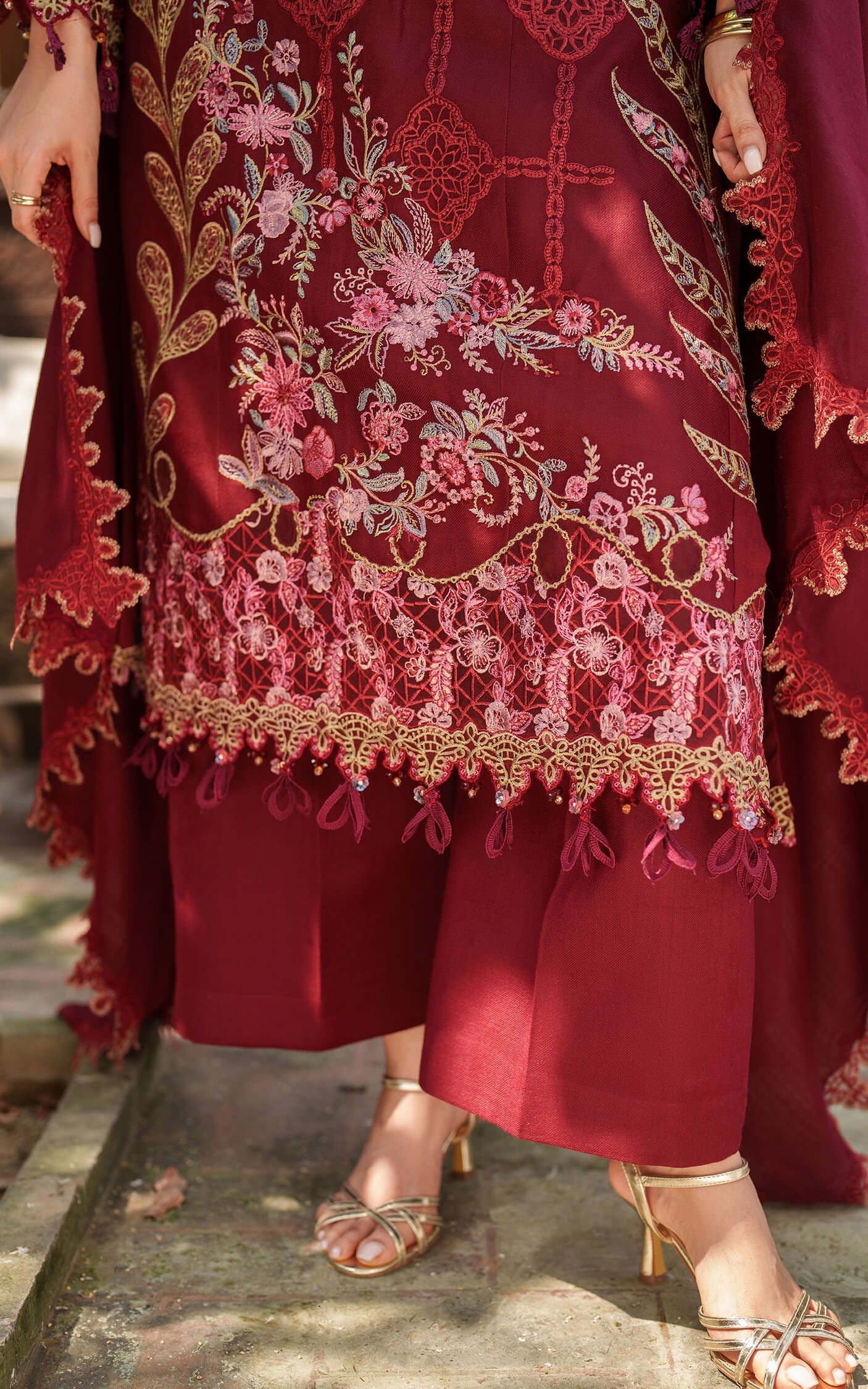 Asifa and Nabeel | Pashmina Luxe 25 | Mira LWC25-05 - by Libasekhas UK - Registered Vendor of : Asifa and Nabeel - 100% Original Designer Dress