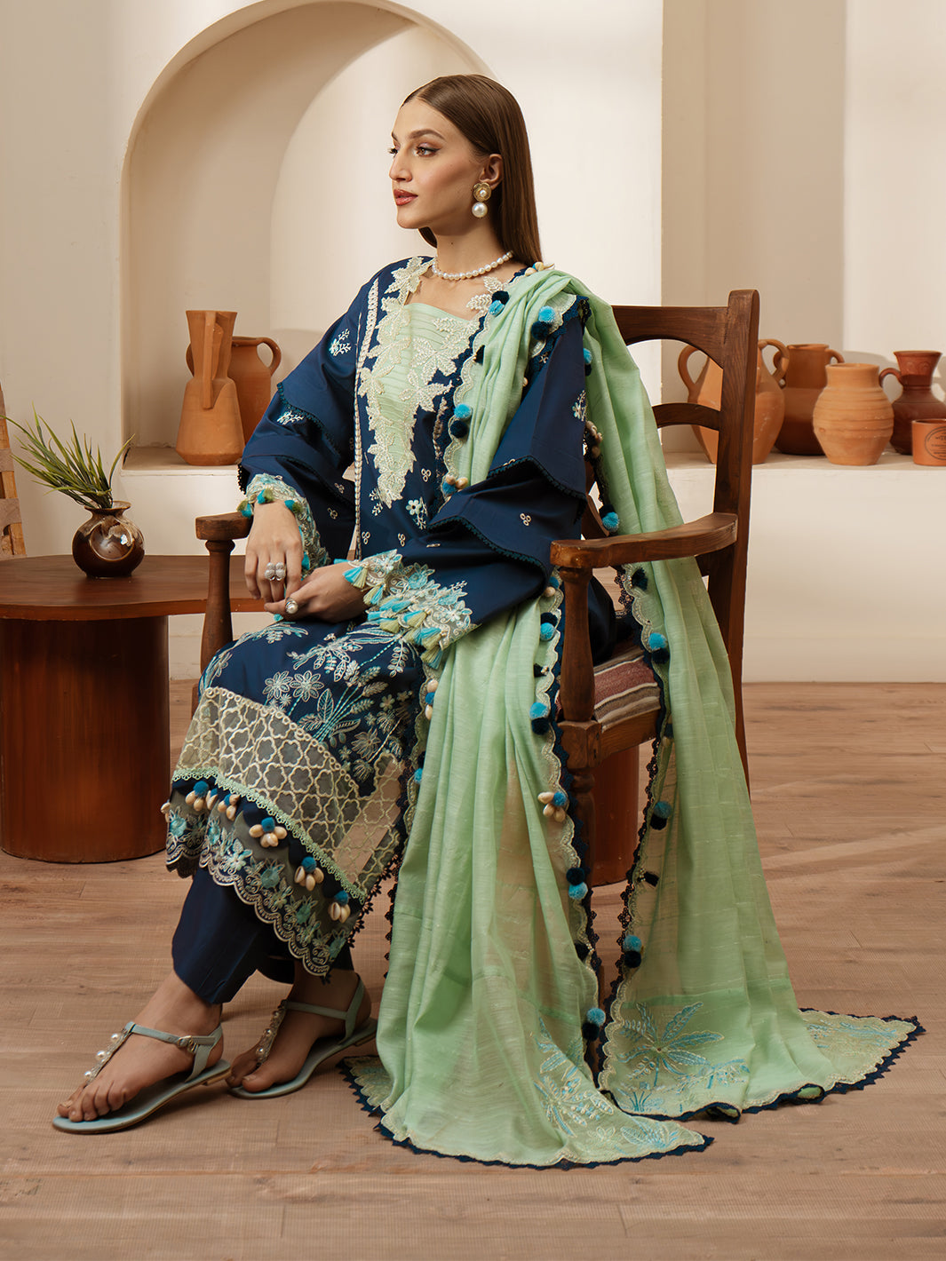 Mahnur | Florence Luxury Lawn 25 | MIRAAL - by - Libasekhas UK - Registered Vendor of : Mahnur - 100% Original Designer Dresss