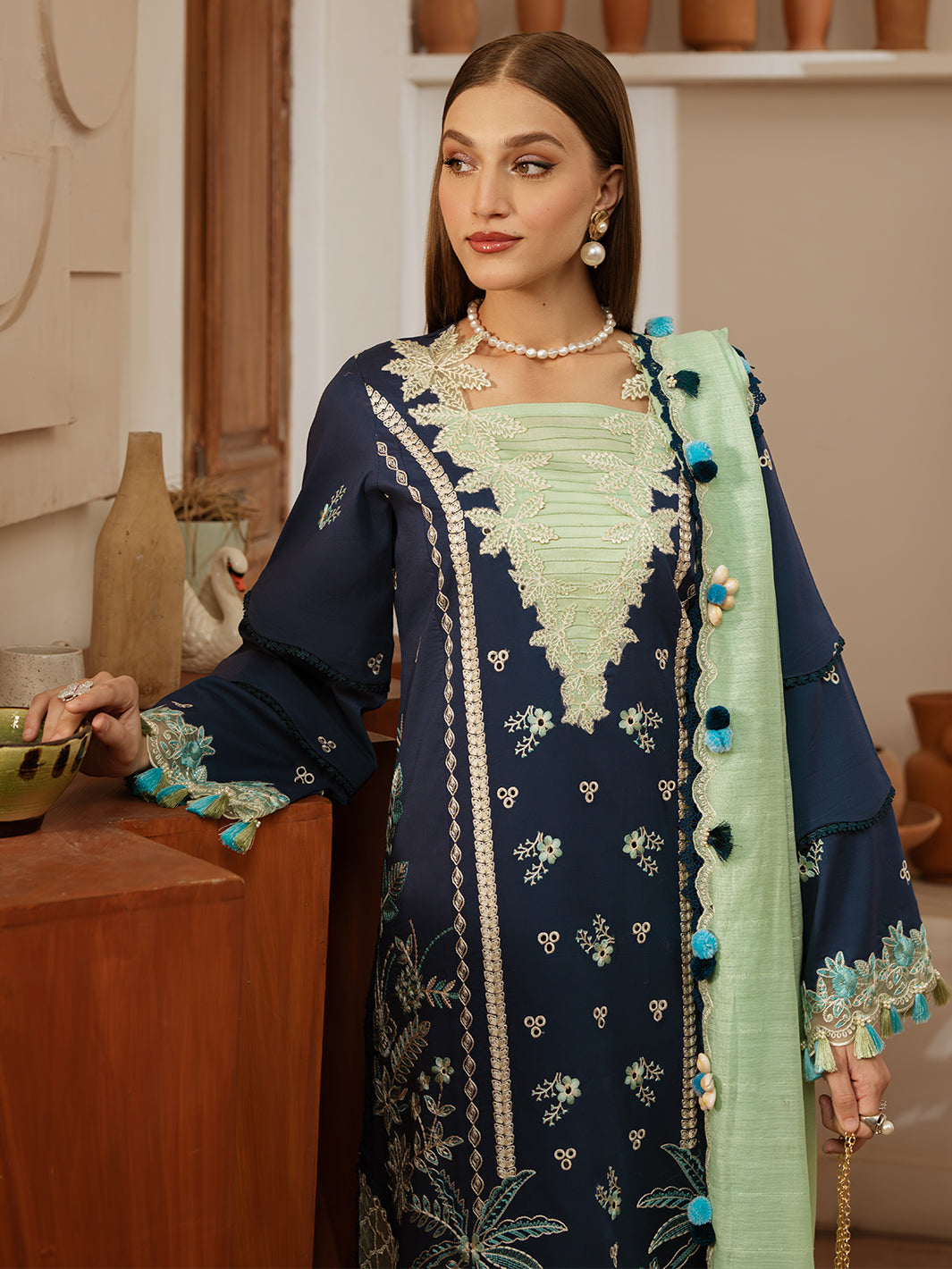 Mahnur | Florence Luxury Lawn 25 | MIRAAL - by - Libasekhas UK - Registered Vendor of : Mahnur - 100% Original Designer Dresss