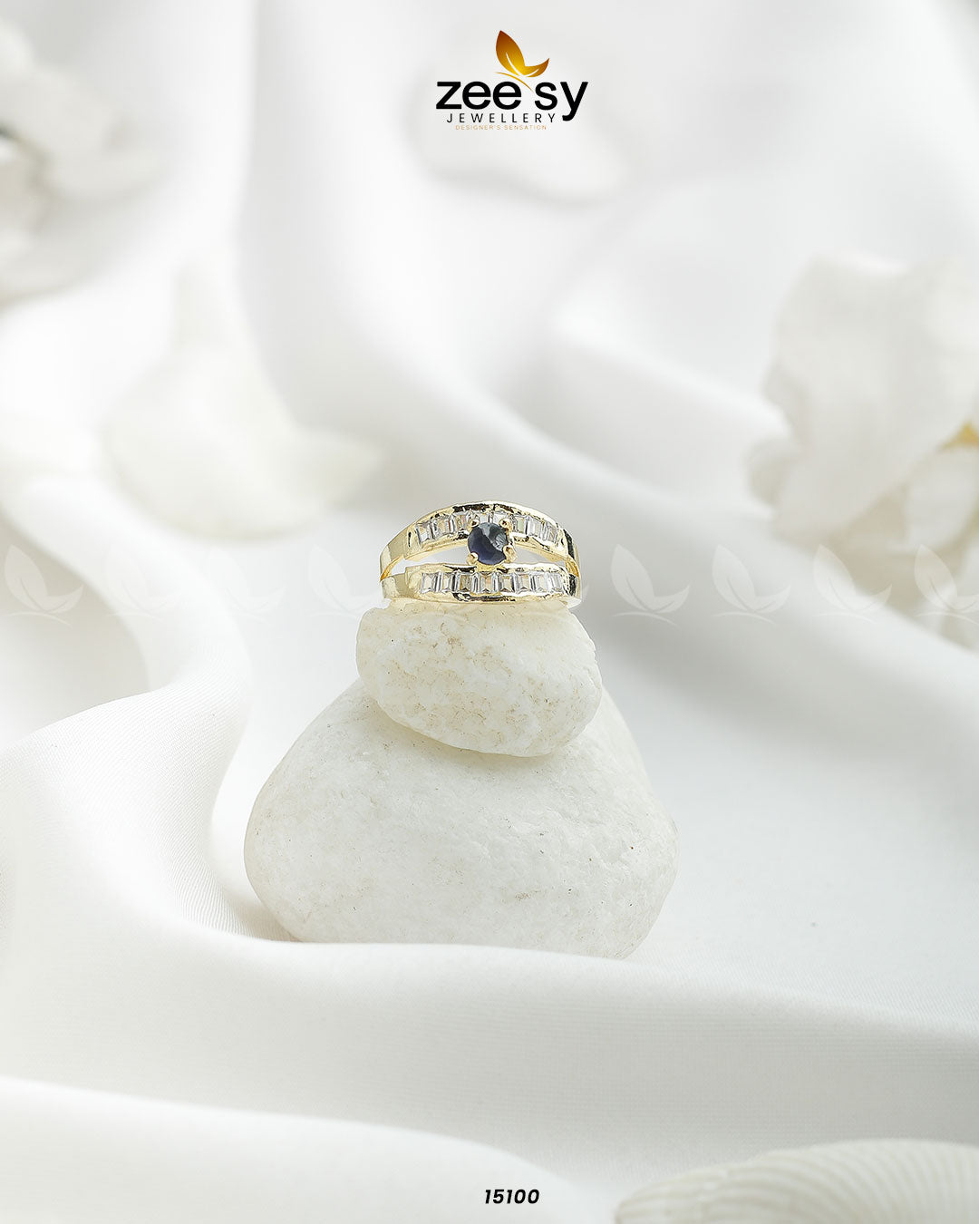 Mirage Ring - by - Libasekhas UK - Registered Vendor of : Zeesy - 100% Original Designer Dresss