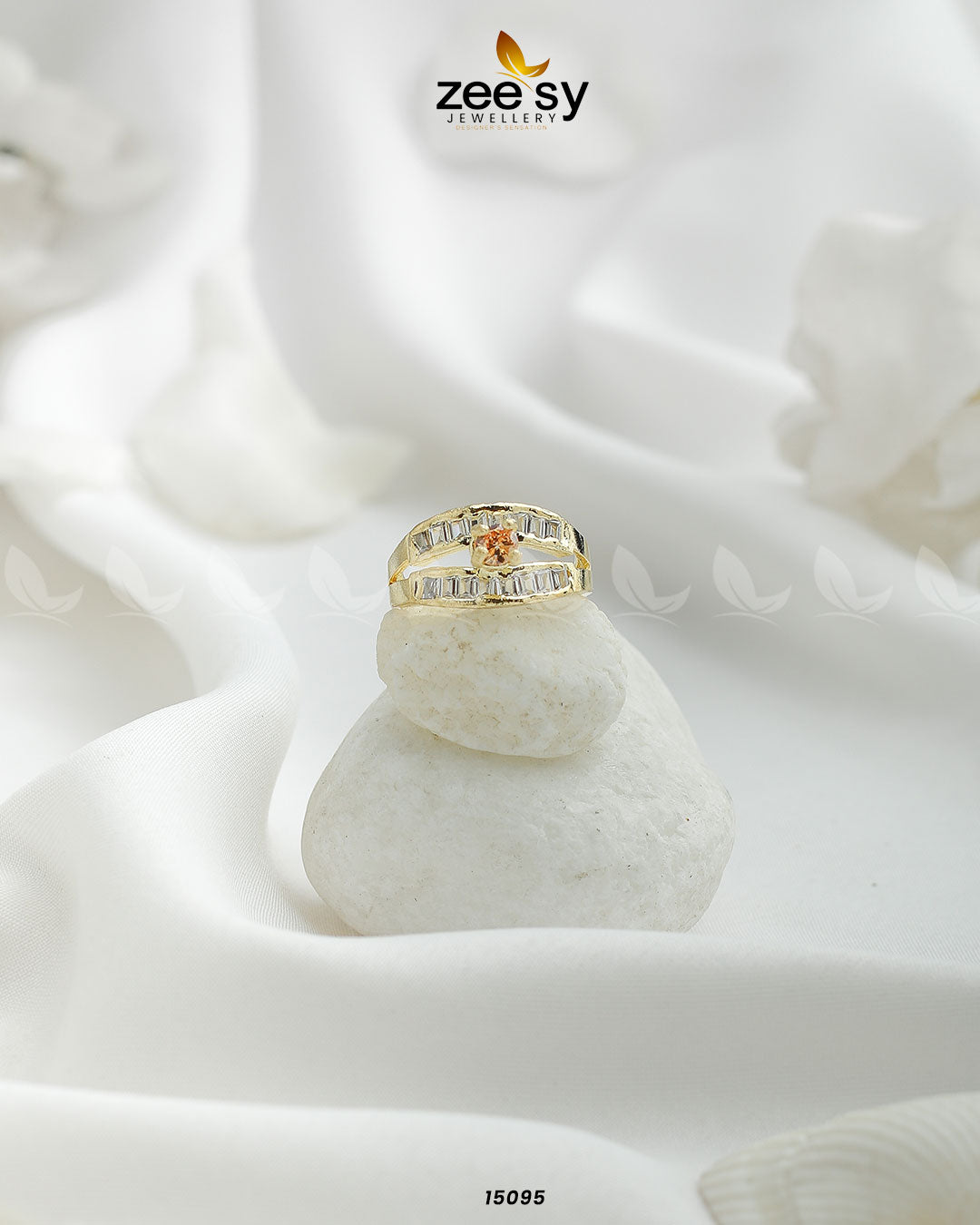 Mirage Ring - by - Libasekhas UK - Registered Vendor of : Zeesy - 100% Original Designer Dresss