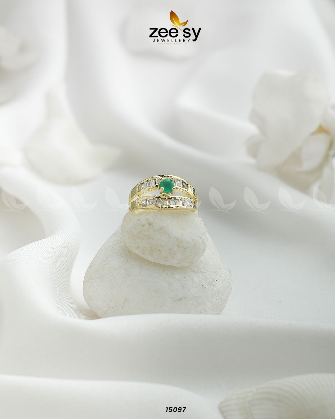 Mirage Ring - by - Libasekhas UK - Registered Vendor of : Zeesy - 100% Original Designer Dresss