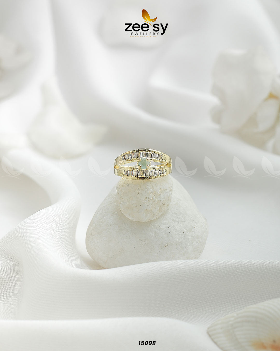 Mirage Ring - by - Libasekhas UK - Registered Vendor of : Zeesy - 100% Original Designer Dresss