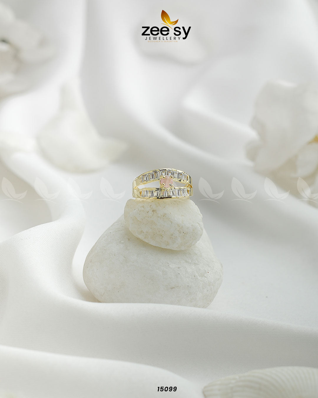 Mirage Ring - by - Libasekhas UK - Registered Vendor of : Zeesy - 100% Original Designer Dresss