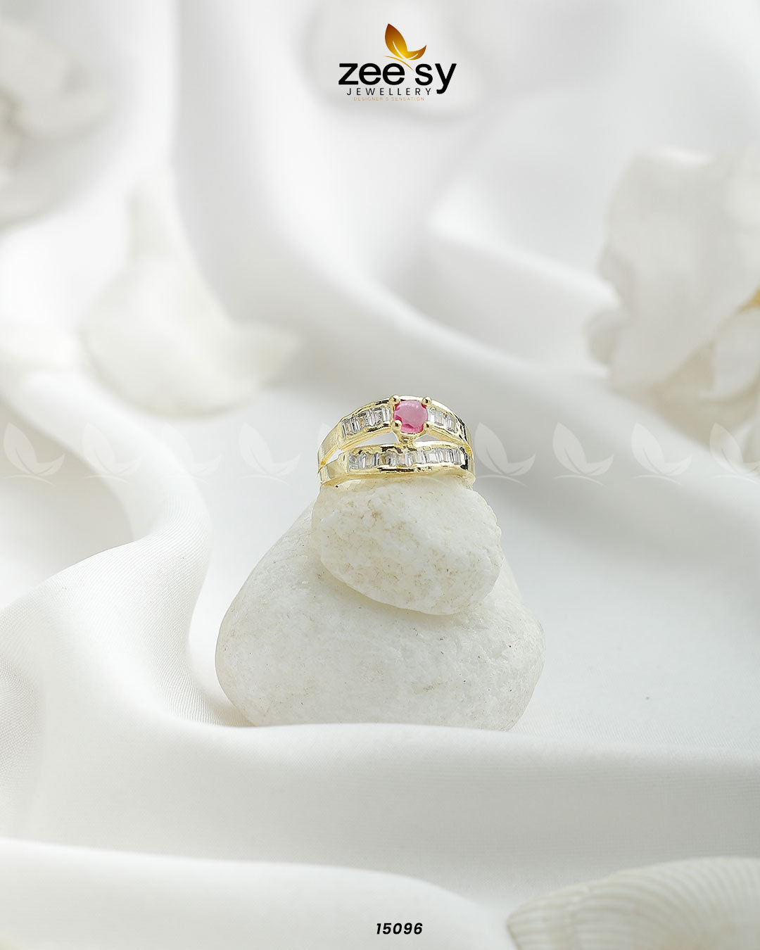 Mirage Ring - by - Libasekhas UK - Registered Vendor of : Zeesy - 100% Original Designer Dresss