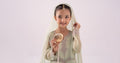 3 Piece Embroidered Organza Suit - Kids Clothing - available at Maria Faisal in UK and USA.