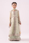 3 Piece Embroidered Organza Suit - Kids Clothing - available at Maria Faisal in UK and USA.