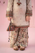 3 Piece Embroidered Dobby Suit - Kids Clothing - available at Maria Faisal in UK and USA.