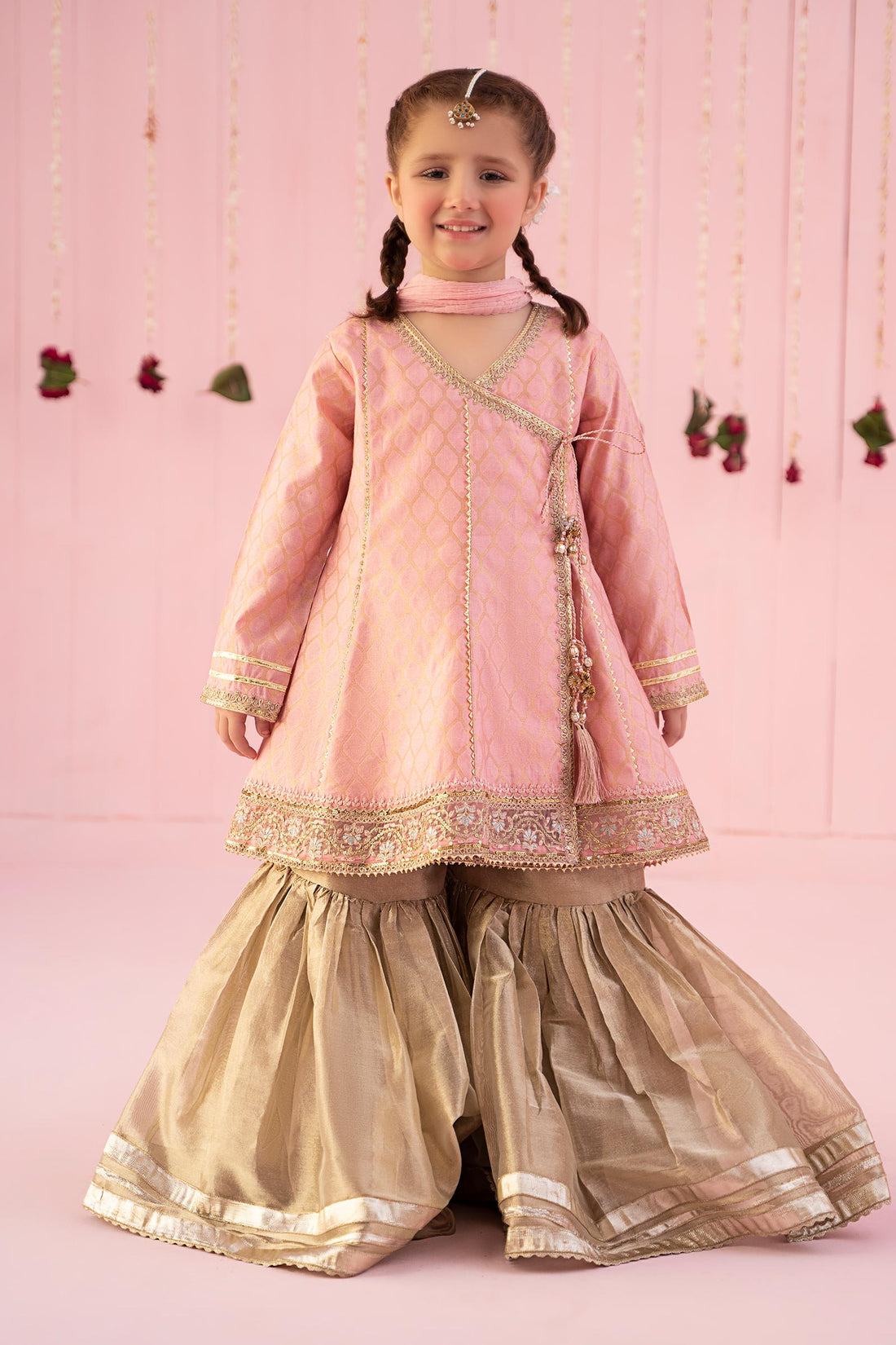 Maria B | 3 Piece Embroidered Jacquard Suit | MKS-EF24-13 - by - Libasekhas UK - Registered Vendor of : Maria B - 100% Original Designer Dresss