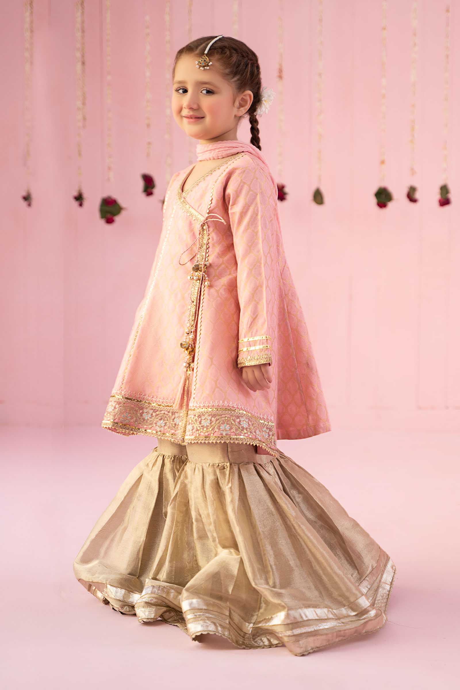 Maria B | 3 Piece Embroidered Jacquard Suit | MKS-EF24-13 - by - Libasekhas UK - Registered Vendor of : Maria B - 100% Original Designer Dresss