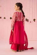 Maria B | 3 Piece Embroidered Organza Suit | MKS-EF24-27 - by - Libasekhas UK - Registered Vendor of : Maria B - 100% Original Designer Dresss
