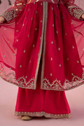 Maria B | 3 Piece Embroidered Organza Suit | MKS-EF24-27 - by - Libasekhas UK - Registered Vendor of : Maria B - 100% Original Designer Dresss
