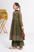 Maria B | 3 Piece Embroidered Zari Lawn Suit | MKS-EF24-33 - by - Libasekhas UK - Registered Vendor of : Maria B - 100% Original Designer Dresss