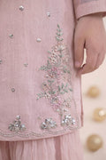 kids-clothes-mks-ef26-42-pink by Maria B Kids - Designer Dress  - Type : KidsClothes - Available at Libasekhas UK - 100% Original 