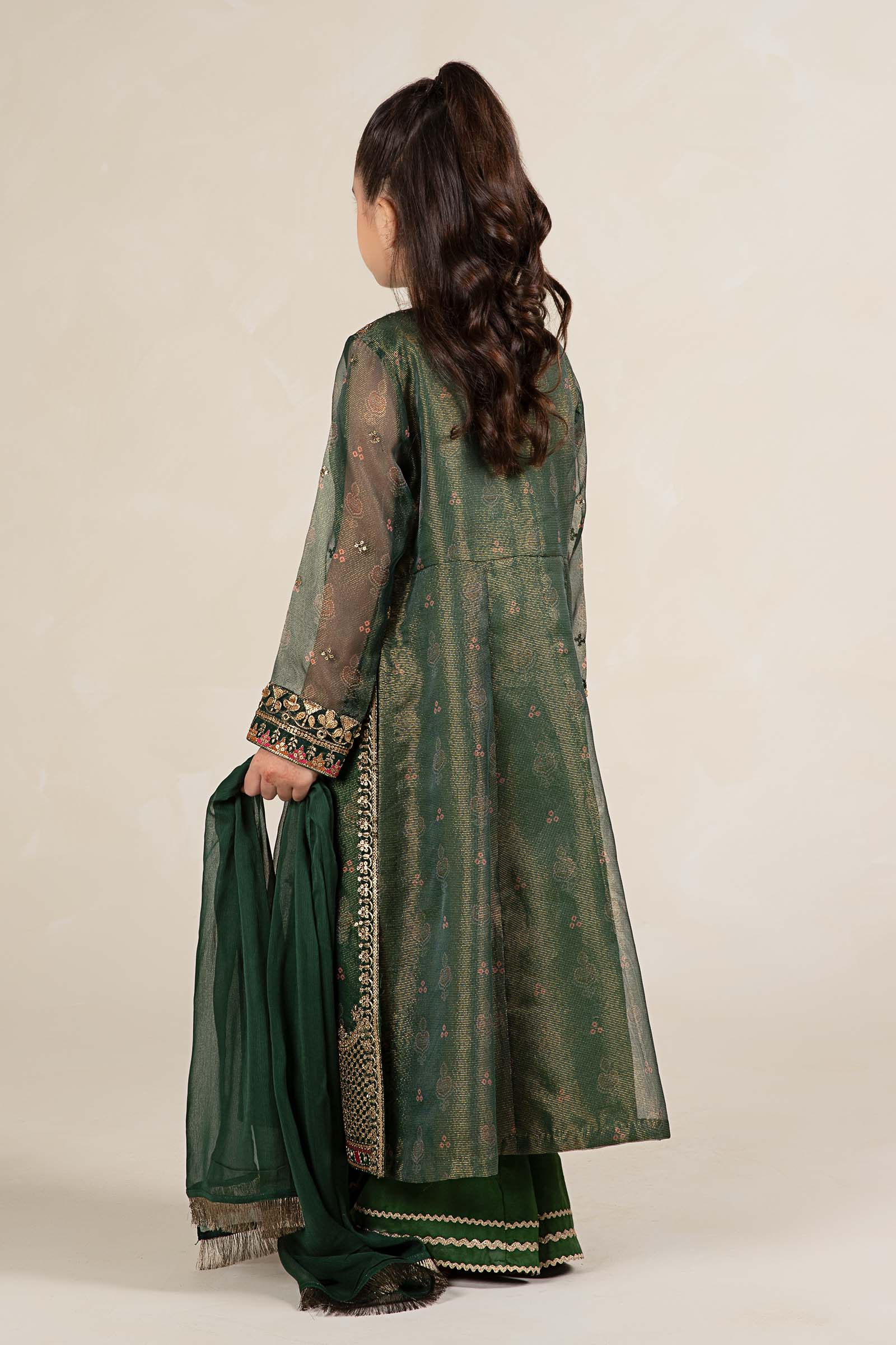 Maria B | 3 Piece Embroidered Cotton Net Suit | MKS-W24-01 - by - Libasekhas UK - Registered Vendor of : Maria B - 100% Original Designer Dresss