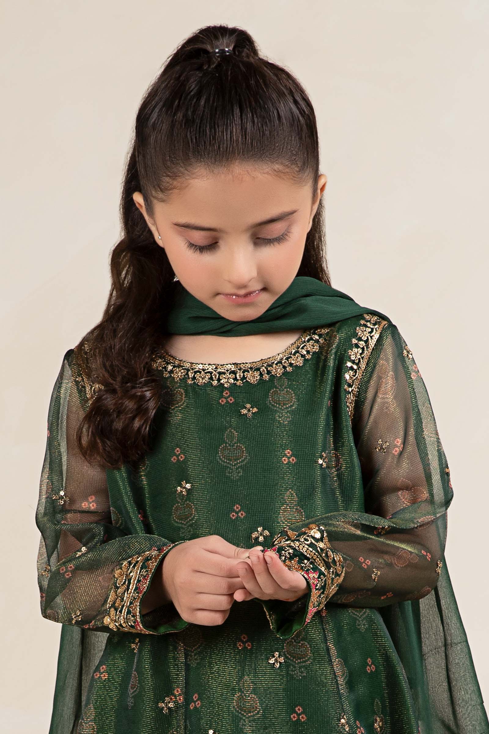 Maria B | 3 Piece Embroidered Cotton Net Suit | MKS-W24-01 - by - Libasekhas UK - Registered Vendor of : Maria B - 100% Original Designer Dresss