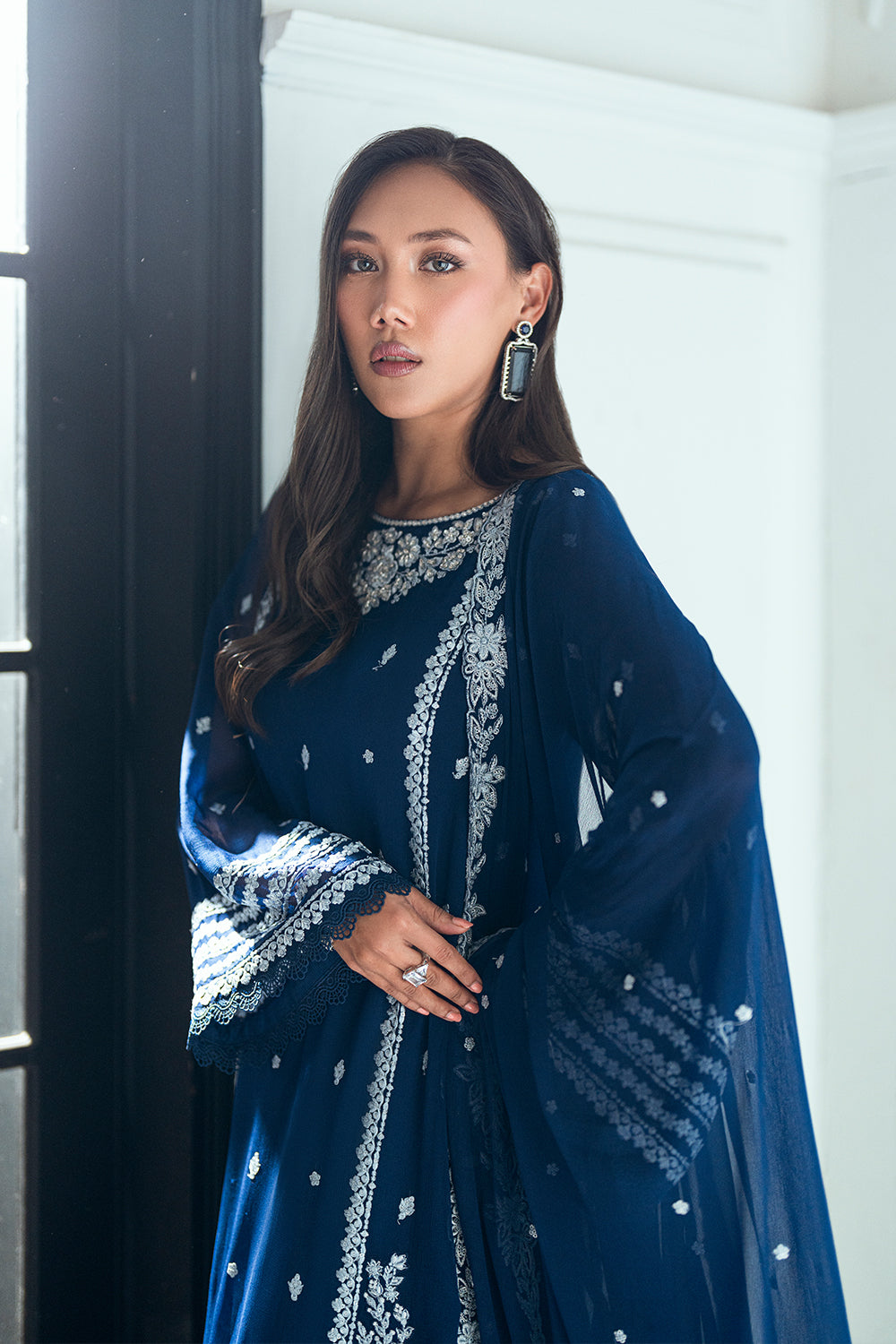 Azure | Ensembles | Moon Light - by Libasekhas UK - Registered Vendor of : Azure - 100% Original Designer Dress