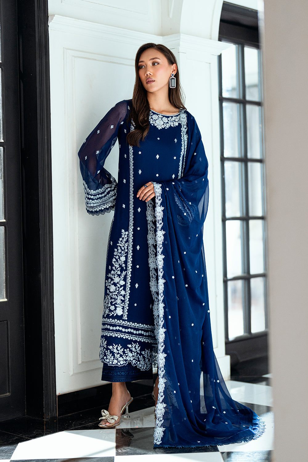 Azure | Ensembles | Moon Light - by Libasekhas UK - Registered Vendor of : Azure - 100% Original Designer Dress