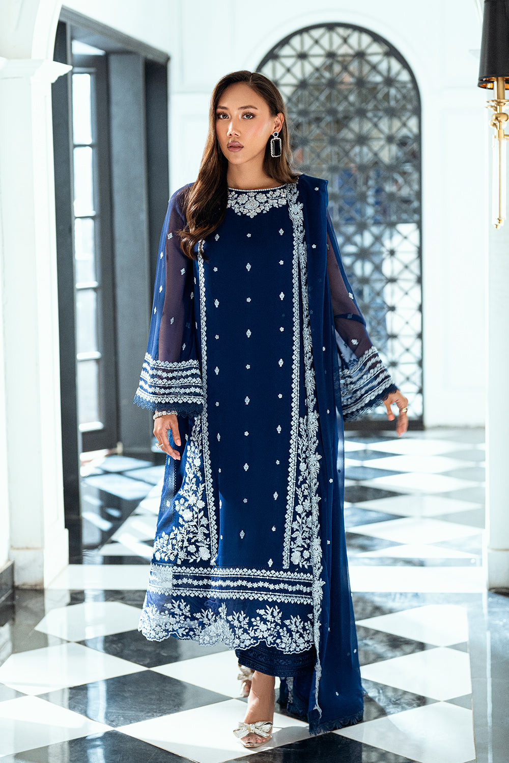Azure | Ensembles | Moon Light - by Libasekhas UK - Registered Vendor of : Azure - 100% Original Designer Dress