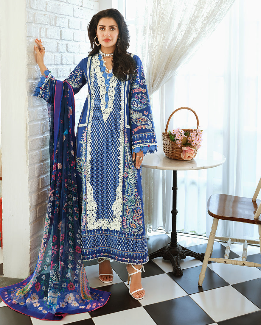 Mushq | Amoi Luxury Lawn | Moonlit Dreams - by Libasekhas UK - Registered Vendor of : Mushq - 100% Original Designer Dress