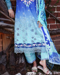 Mushq | Solace Ombre Chikankari | Moonlit Ease - by Libasekhas - Registered Vendor of : Mushq - 100% Original Designer Dress