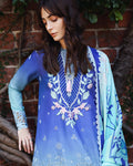 Mushq | Solace Ombre Chikankari | Moonlit Ease - by Libasekhas - Registered Vendor of : Mushq - 100% Original Designer Dress
