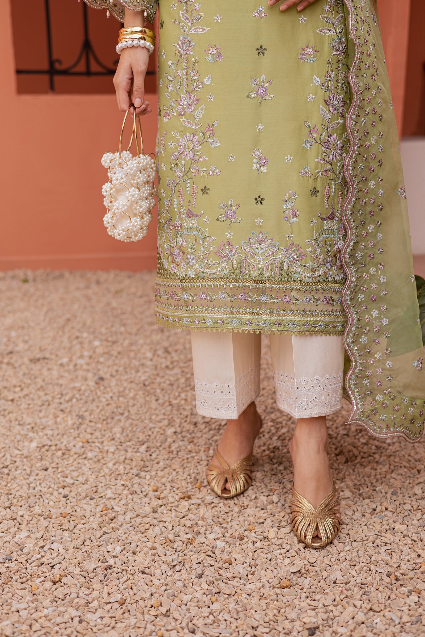 Batik | Festive Eid 26 | Mor Bagh - by Libasekhas - Registered Vendor of : Batik - 100% Original Designer Dress