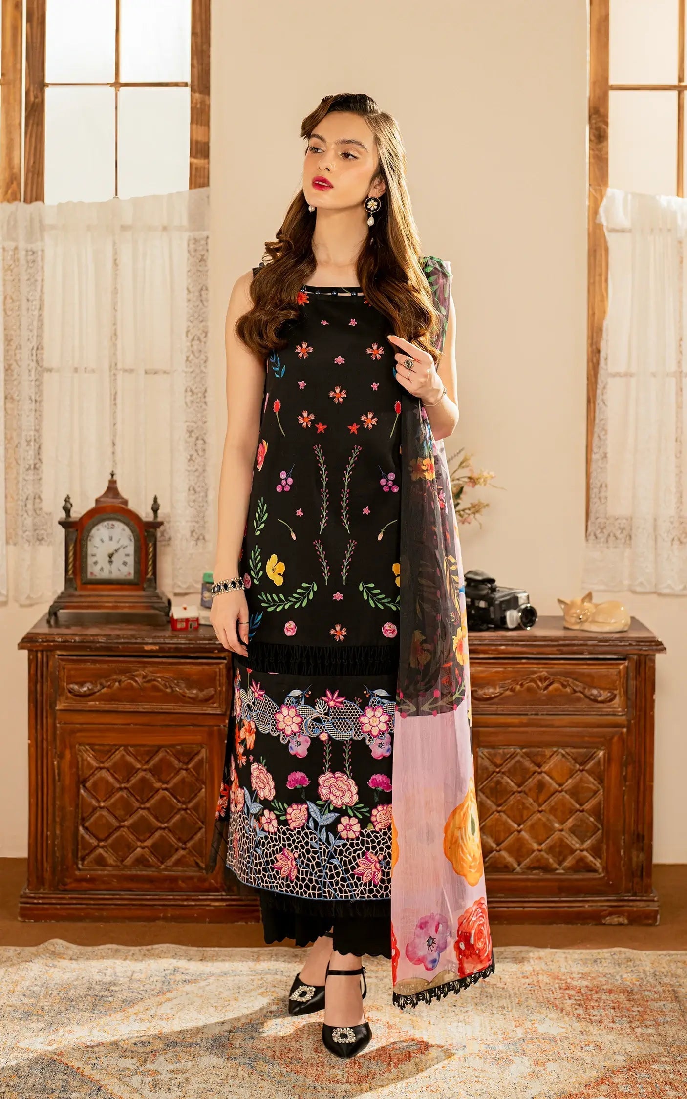 Asifa and Nabeel | Meraki Vintage 25 | Morbagh (MVL25-08) - by - Libasekhas UK - Registered Vendor of : Asifa and Nabeel - 100% Original Designer Dresss