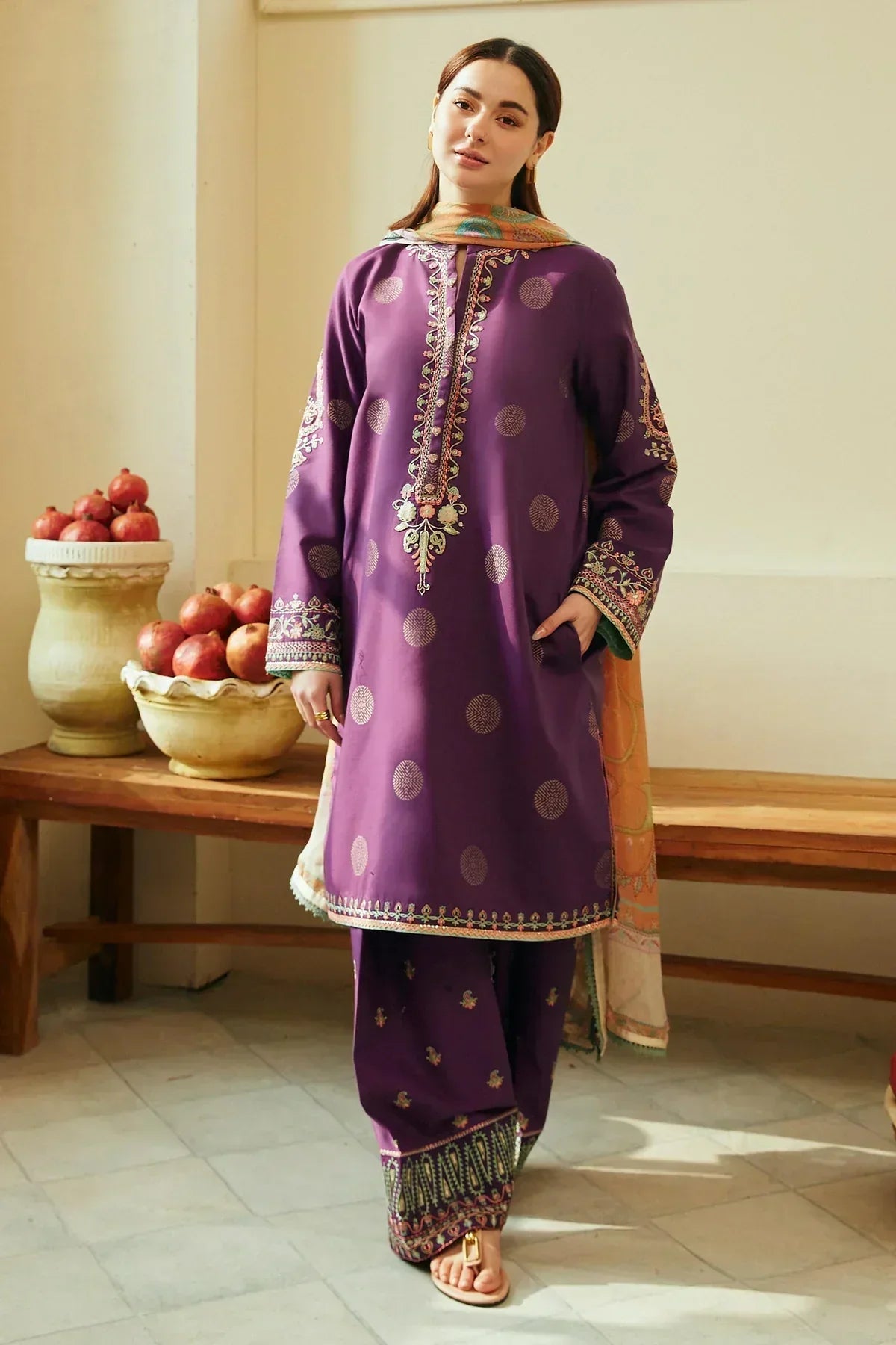 Zara Shahjahan | Coco Lawn 24 | MORNI-9A - by - Libasekhas UK - Registered Vendor of : Zara Shahjahan - 100% Original Designer Dresss