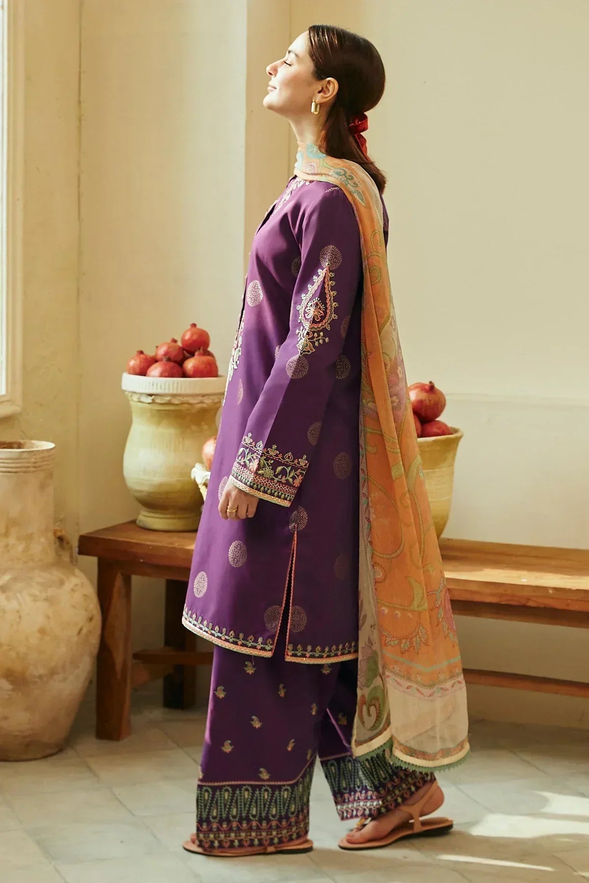 Zara Shahjahan | Coco Lawn 24 | MORNI-9A - by - Libasekhas UK - Registered Vendor of : Zara Shahjahan - 100% Original Designer Dresss