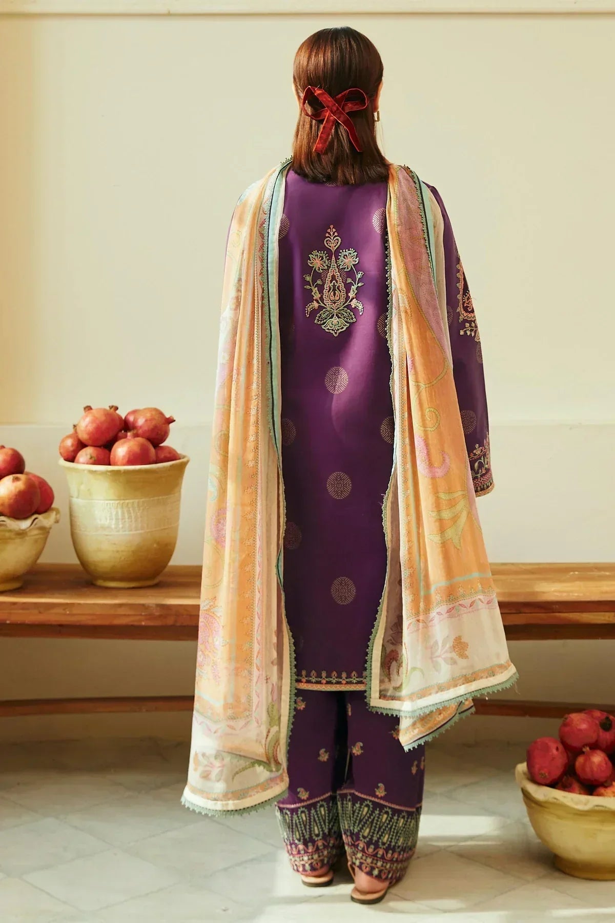 Zara Shahjahan | Coco Lawn 24 | MORNI-9A - by - Libasekhas UK - Registered Vendor of : Zara Shahjahan - 100% Original Designer Dresss