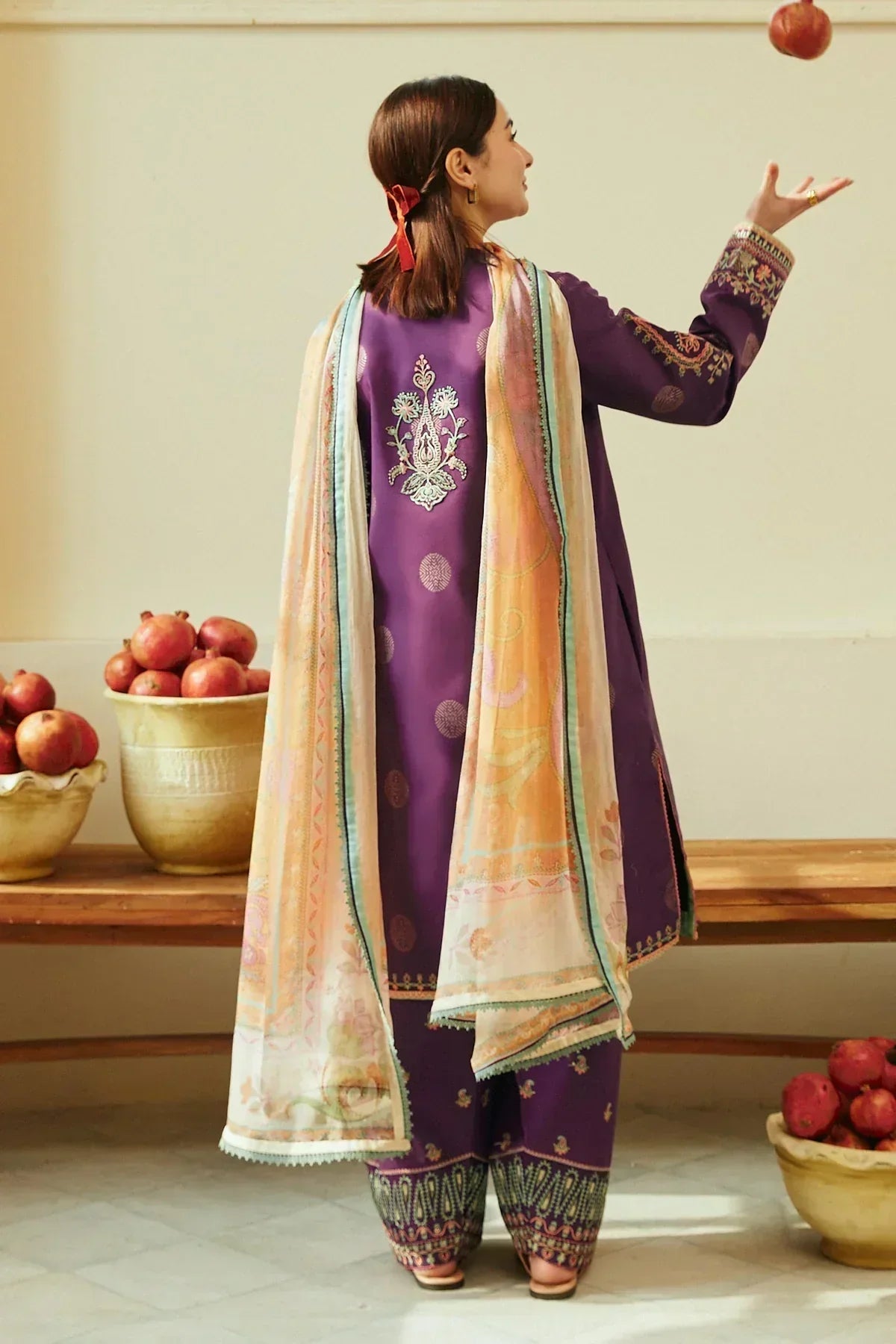 Zara Shahjahan | Coco Lawn 24 | MORNI-9A - by - Libasekhas UK - Registered Vendor of : Zara Shahjahan - 100% Original Designer Dresss