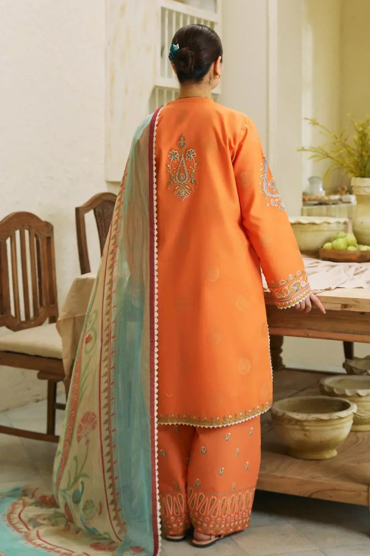 Zara Shahjahan | Coco Lawn 24 | MORNI-9B - by - Libasekhas UK - Registered Vendor of : Zara Shahjahan - 100% Original Designer Dresss