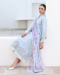 Roheenaz | Floral Reverie Luxury Lawn | Morning Petal - by Libasekhas UK - Registered Vendor of : Roheenaz - 100% Original Designer Dress