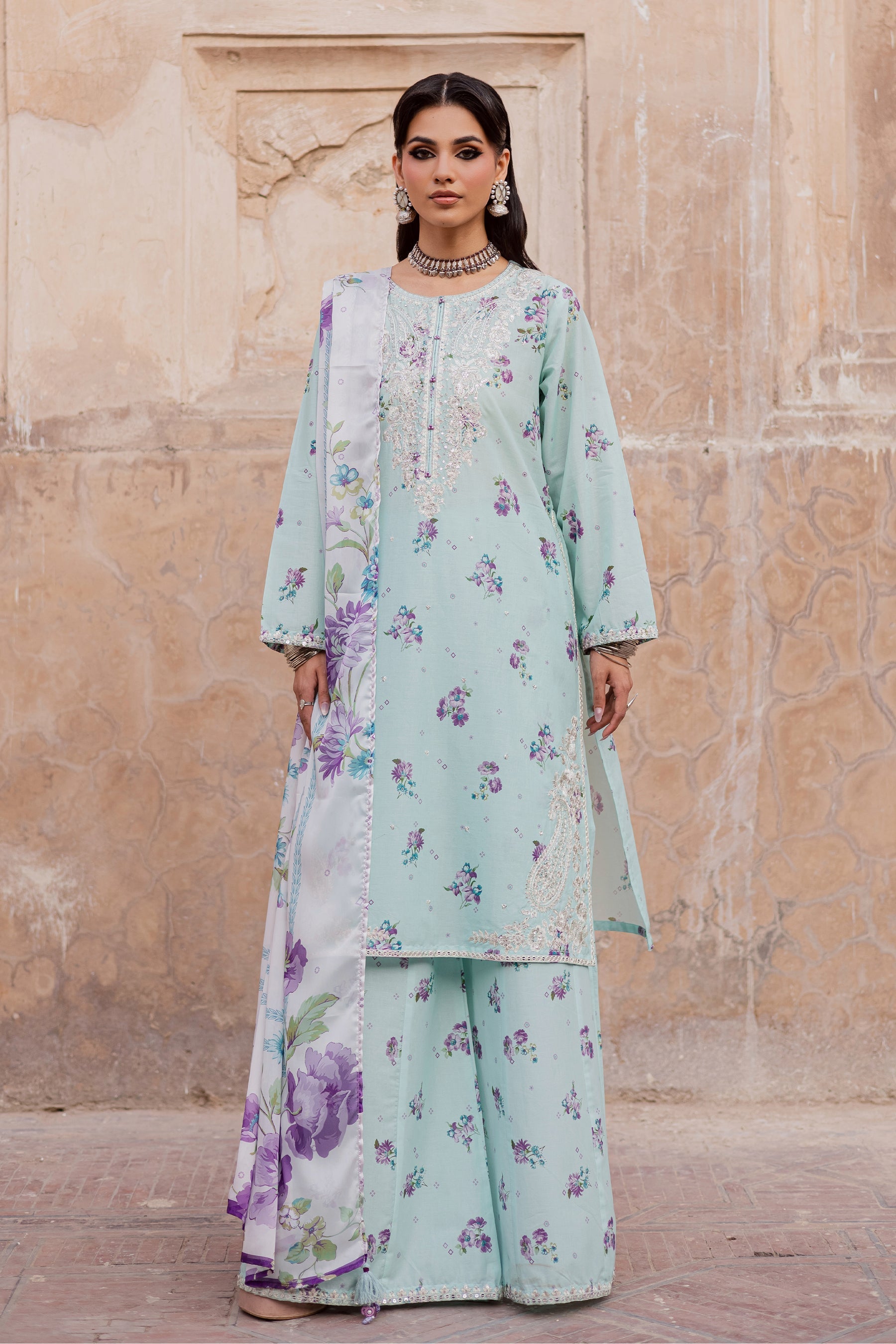 Batik | Festive Eid 26 | Morticia - by Libasekhas UK - Registered Vendor of : Batik - 100% Original Designer Dress