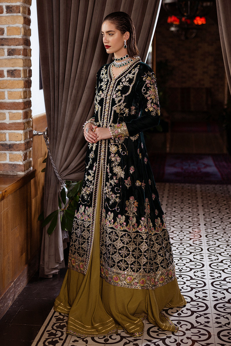 Mushq | Deja Vu Velvet | Nostalgic Shadows - by - Libasekhas UK - Registered Vendor of : Mushq - 100% Original Designer Dresss