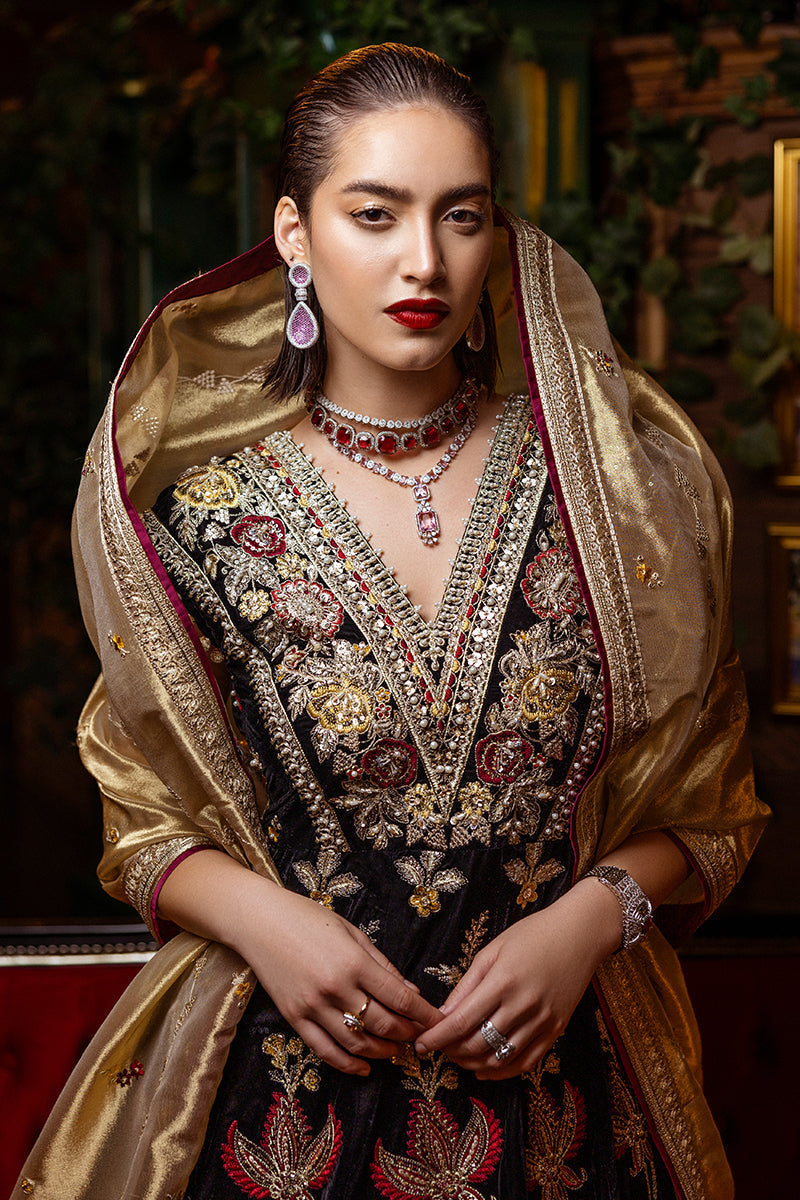 Mushq | Deja Vu Velvet | Whispers of Yesterday - by - Libasekhas UK - Registered Vendor of : Mushq - 100% Original Designer Dresss