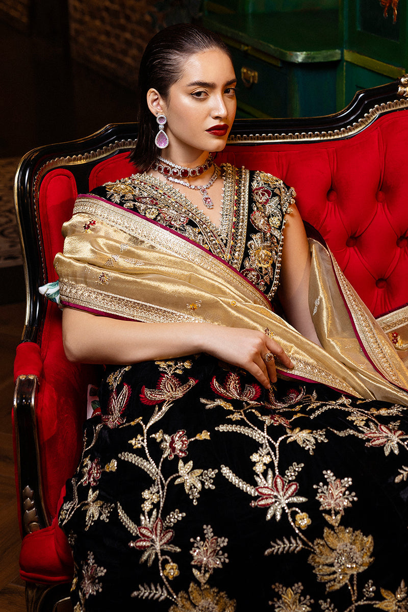 Mushq | Deja Vu Velvet | Whispers of Yesterday - by - Libasekhas UK - Registered Vendor of : Mushq - 100% Original Designer Dresss