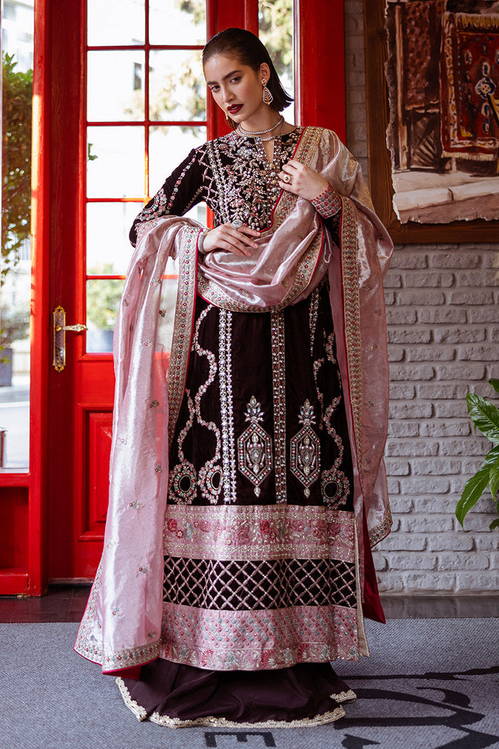 Mushq | Deja Vu Velvet | Echoing Dreams - by - Libasekhas UK - Registered Vendor of : Mushq - 100% Original Designer Dresss