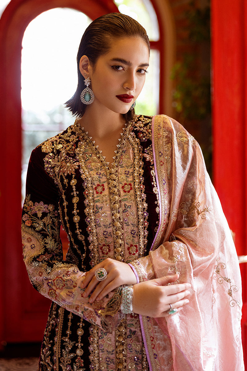 Mushq | Deja Vu Velvet | Sentimental Journey - by - Libasekhas UK - Registered Vendor of : Mushq - 100% Original Designer Dresss
