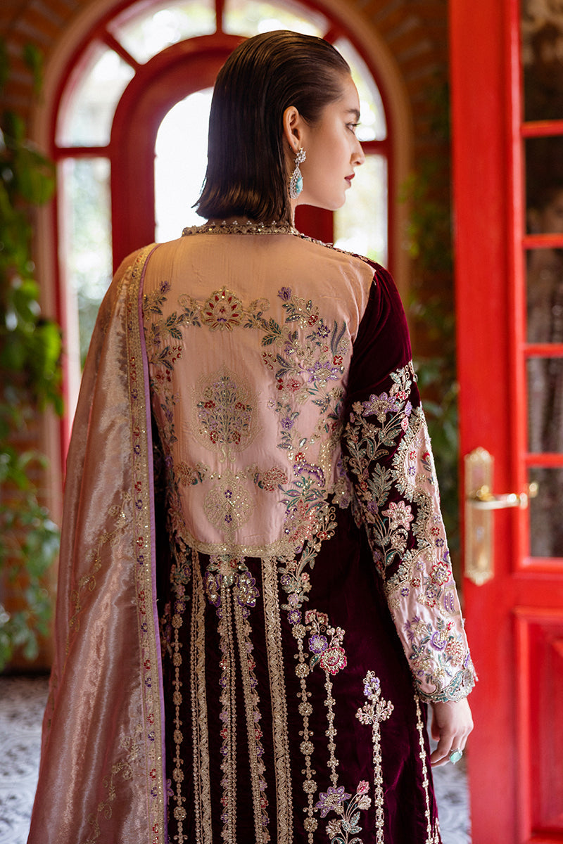 Mushq | Deja Vu Velvet | Sentimental Journey - by - Libasekhas UK - Registered Vendor of : Mushq - 100% Original Designer Dresss